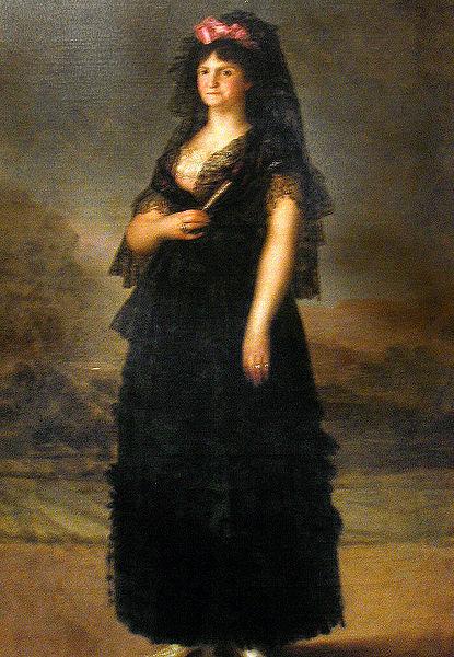 Agustin Esteve Portrait of Maria Luisa of Parma Germany oil painting art